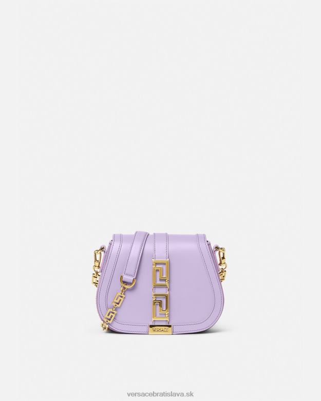 tašky X8X8P263 Versace greca goddess malá taška cez rameno orgován ženy