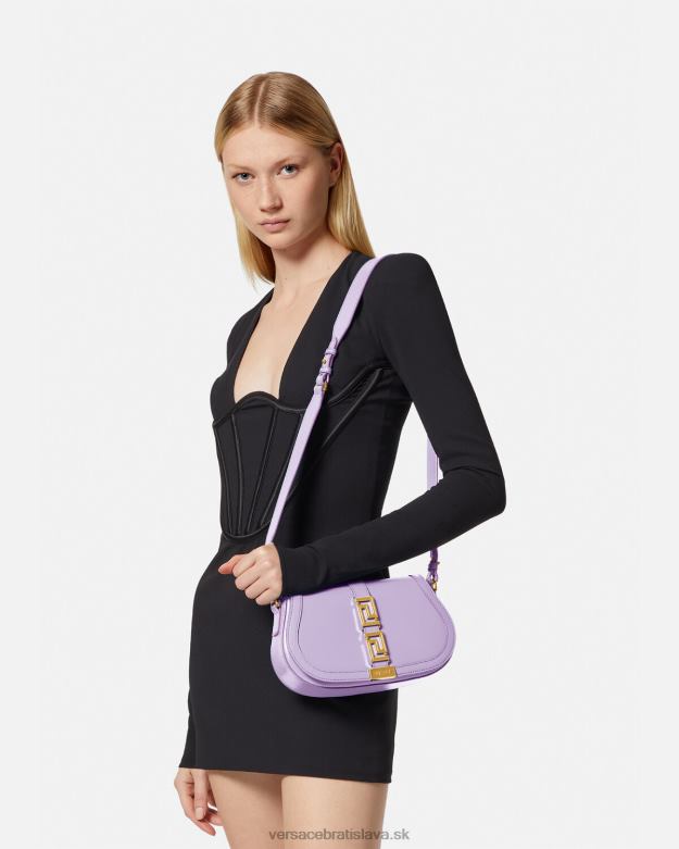 tašky X8X8P265 Versace taška cez rameno greca goddess orgován ženy