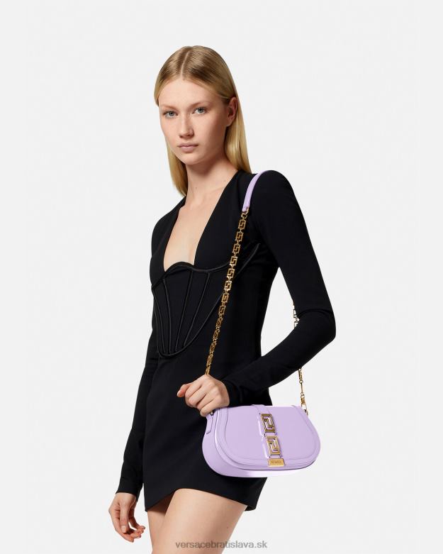 tašky X8X8P265 Versace taška cez rameno greca goddess orgován ženy