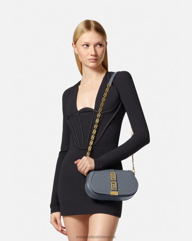 tašky X8X8P267 Versace taška cez rameno greca goddess jedna farba ženy