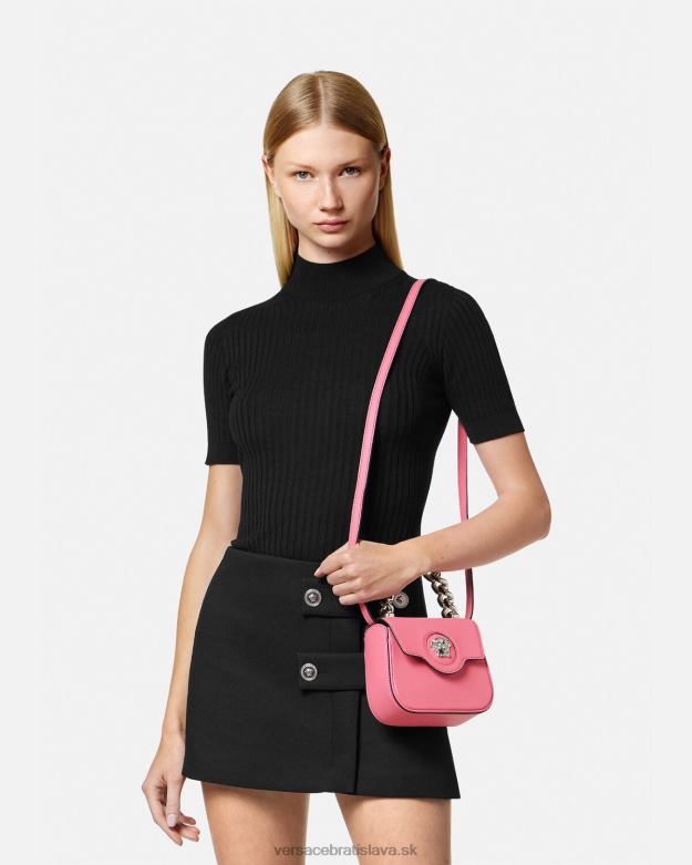 tašky X8X8P307 Versace mini taštička la medusa Ružová ženy