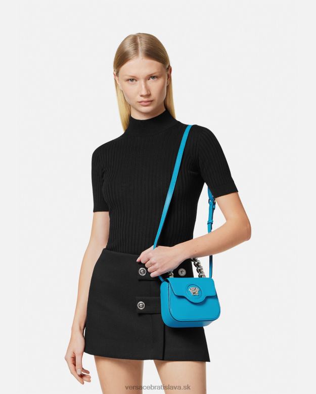 tašky X8X8P308 Versace mini taštička la medusa tyrkysová ženy