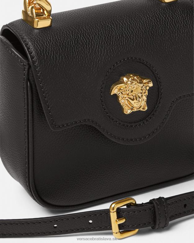 tašky X8X8P309 Versace mini taštička la medusa čierna ženy
