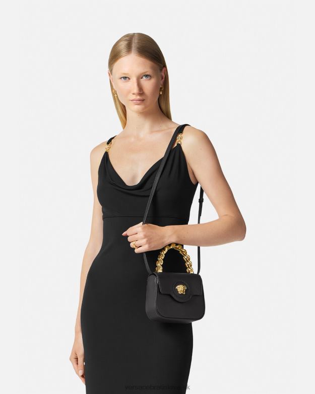 tašky X8X8P309 Versace mini taštička la medusa čierna ženy
