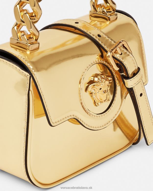tašky X8X8P310 Versace mini taštička la medusa zlato ženy