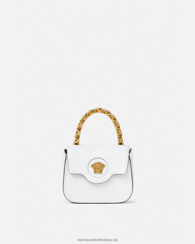 tašky X8X8P312 Versace mini taštička la medusa biely ženy