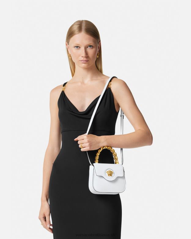 tašky X8X8P312 Versace mini taštička la medusa biely ženy