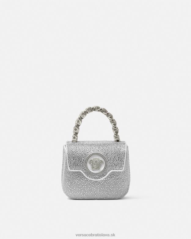 tašky X8X8P314 Versace mini taška crystal la medusa biely ženy