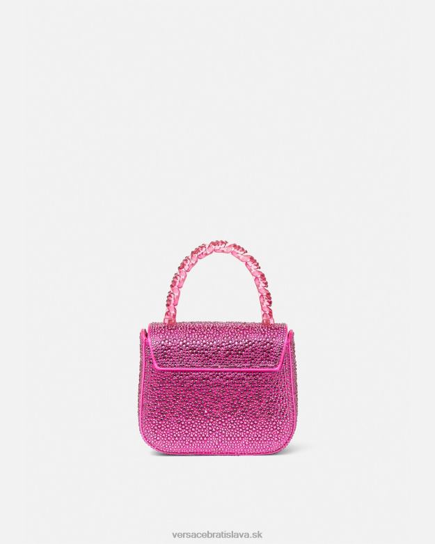 tašky X8X8P315 Versace mini taška crystal la medusa fuchsiová ženy