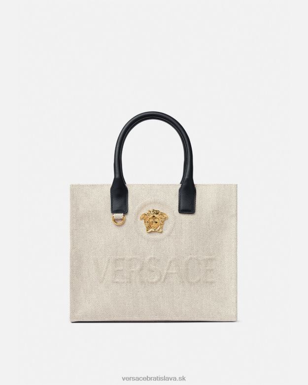 tašky X8X8P330 Versace malá taška la medusa béžová ženy