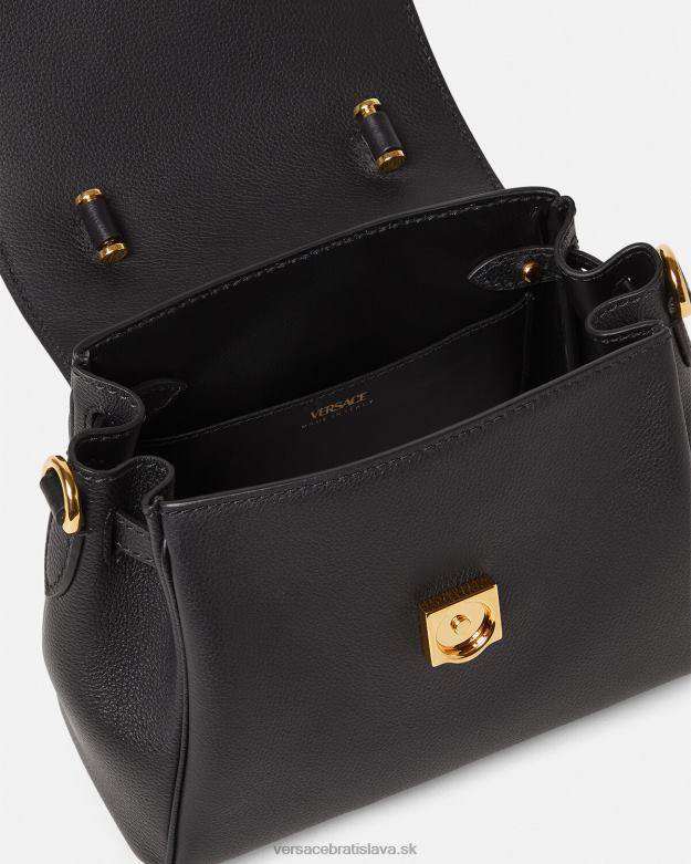 tašky X8X8P334 Versace malá kabelka la medusa čierna ženy