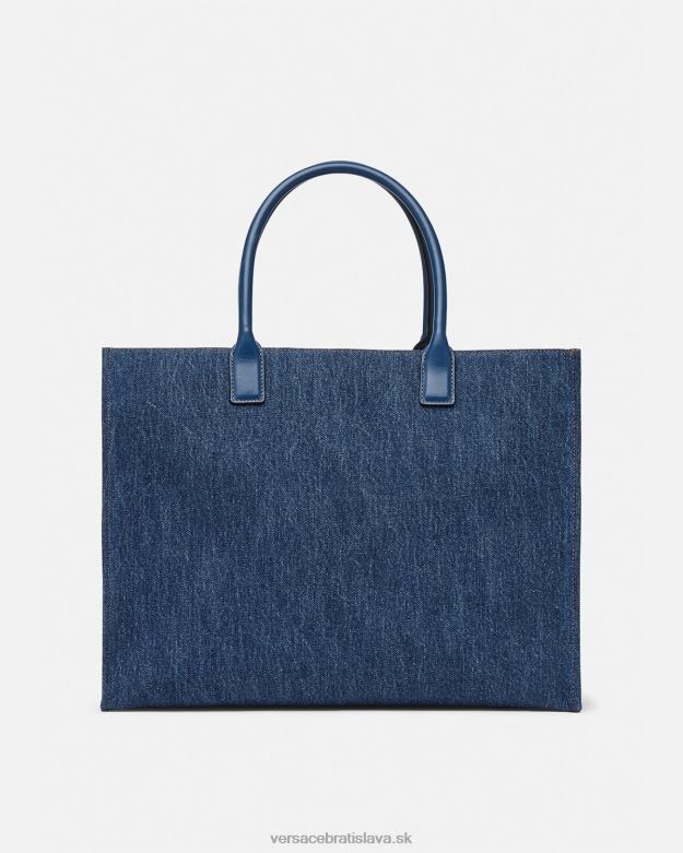 tašky X8X8P339 Versace la medusa veľká tote bag Modrá ženy