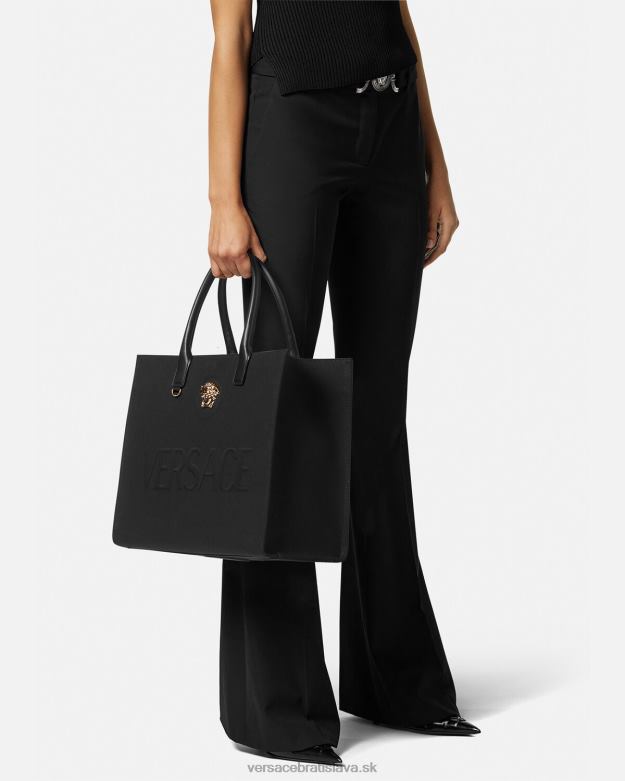 tašky X8X8P341 Versace la medusa veľká tote bag čierna ženy