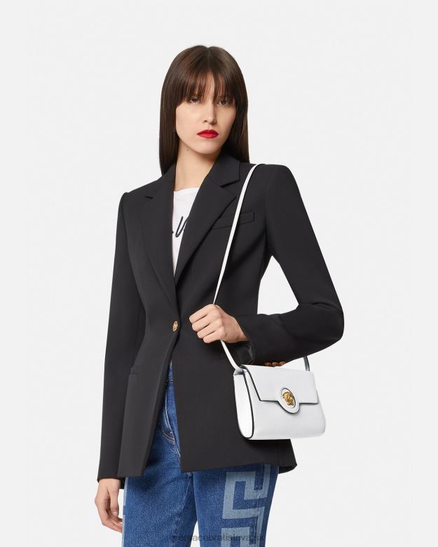 tašky X8X8P345 Versace crossbody kabelka la medusa biely ženy