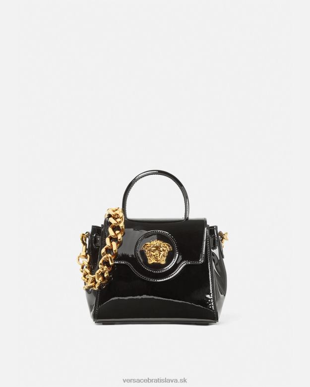 tašky X8X8P361 Versace malá kabelka la medusa čierna ženy