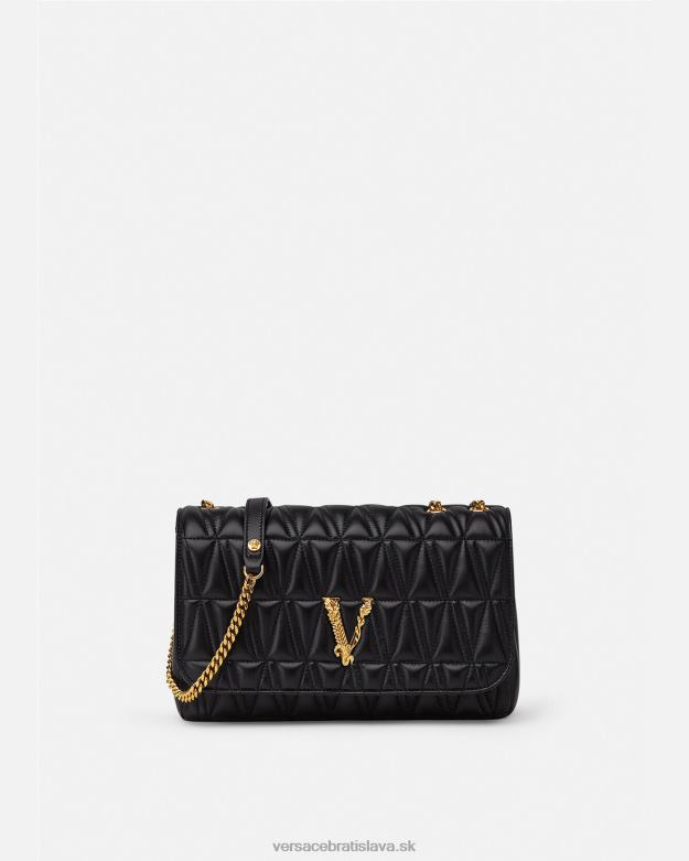 tašky X8X8P365 Versace taška cez rameno virtus čierna ženy