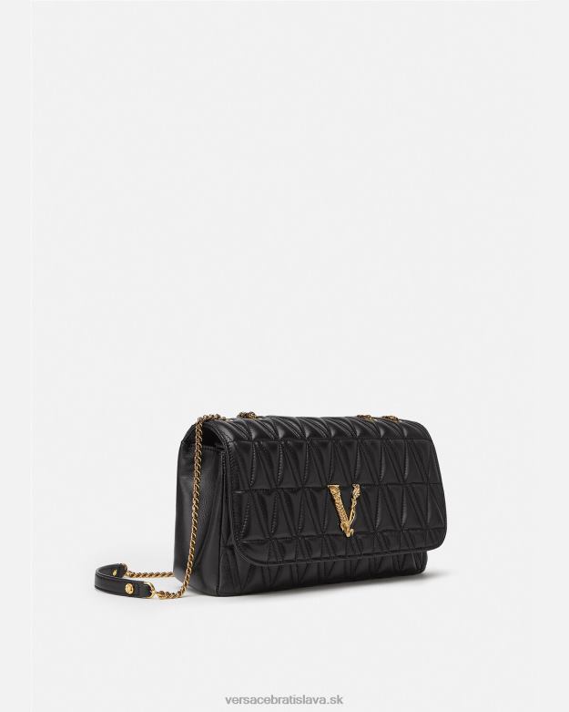 tašky X8X8P365 Versace taška cez rameno virtus čierna ženy