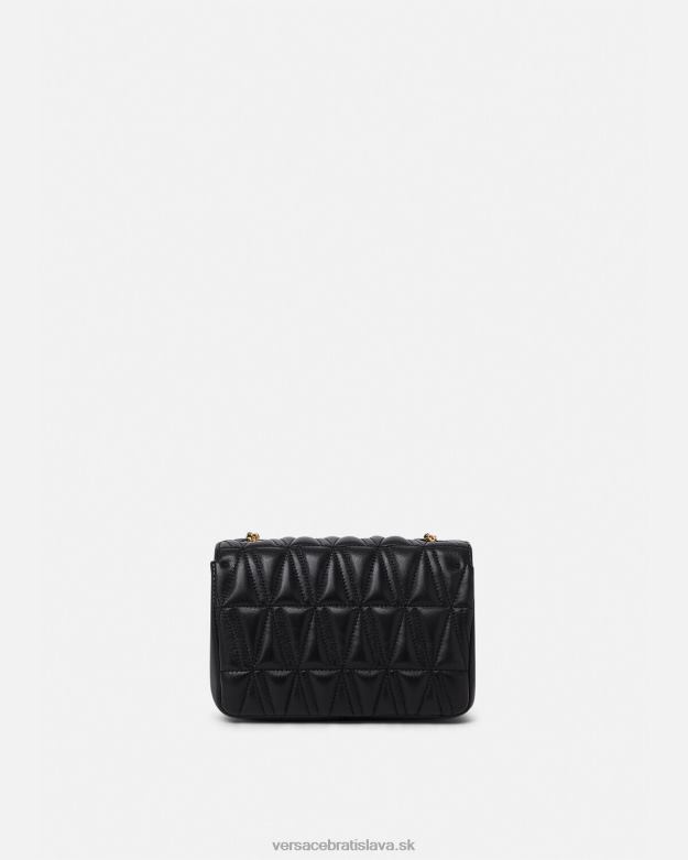 tašky X8X8P367 Versace malá taška cez rameno virtus čierna ženy
