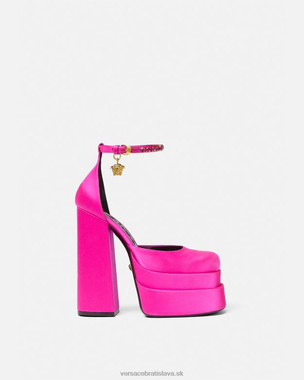 topánka X8X8P410 Versace platformové čerpadlá medusa aevitas fuchsiová ženy