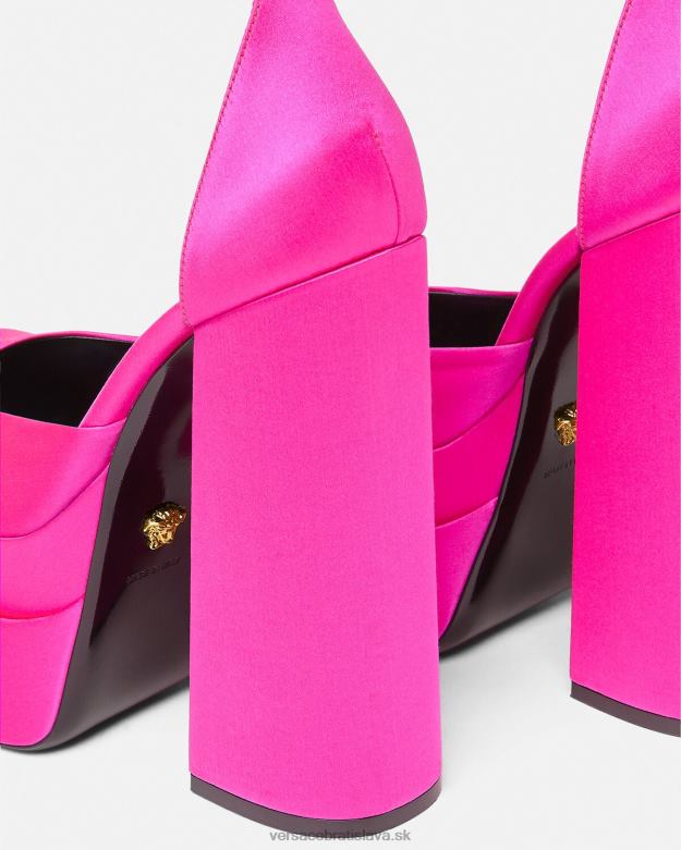 topánka X8X8P410 Versace platformové čerpadlá medusa aevitas fuchsiová ženy