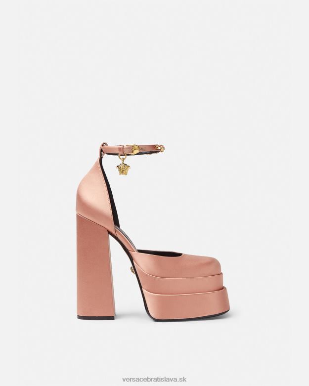 topánka X8X8P411 Versace platformové čerpadlá medusa aevitas Ružová ženy