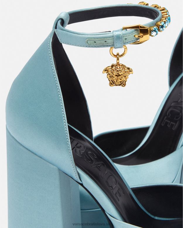 topánka X8X8P413 Versace platformové čerpadlá medusa aevitas jedna farba ženy