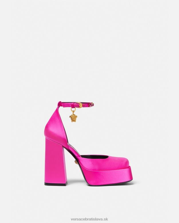 topánka X8X8P416 Versace medusa aevitas čerpadlá s jednou platformou fuchsiová ženy