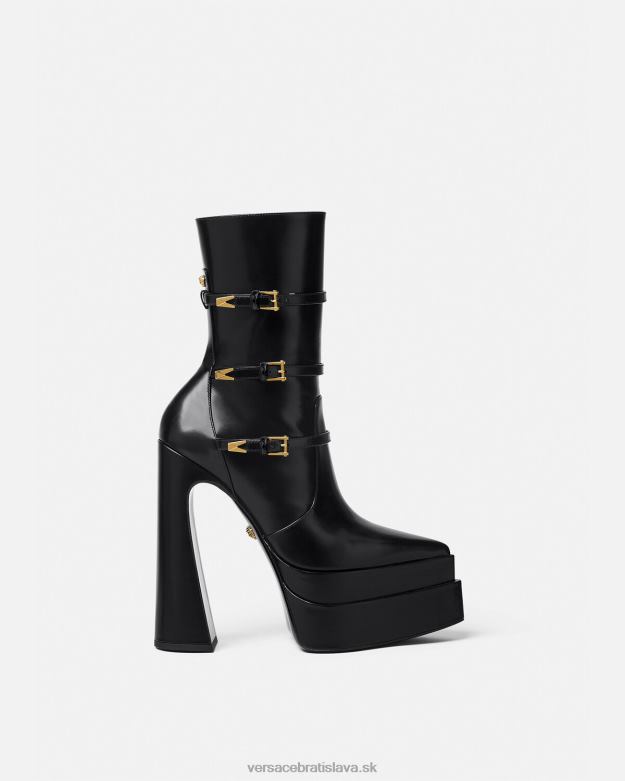 topánka X8X8P418 Versace Špicaté topánky na platforme aevitas čierna ženy