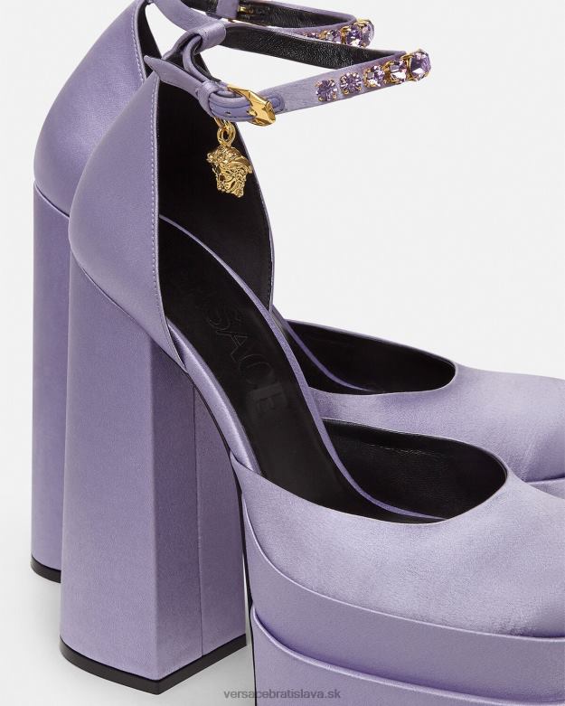 topánka X8X8P422 Versace platformové čerpadlá medusa aevitas orgován ženy