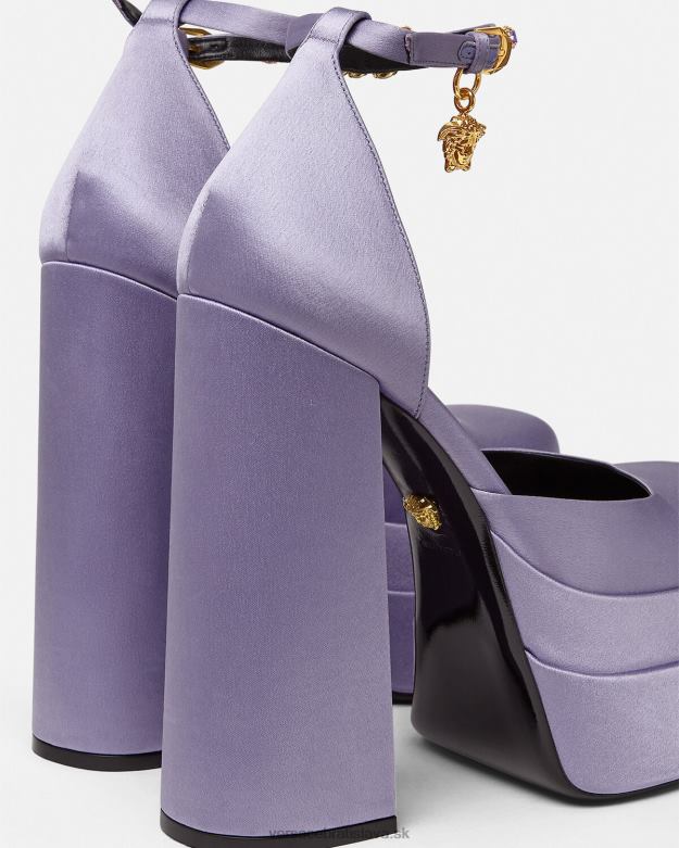 topánka X8X8P422 Versace platformové čerpadlá medusa aevitas orgován ženy