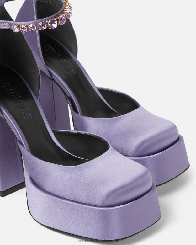 topánka X8X8P427 Versace medusa aevitas čerpadlá s jednou platformou orgován ženy