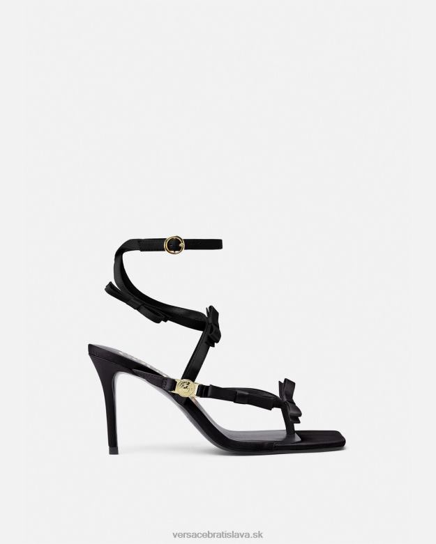 topánka X8X8P2283 Versace sandále emily bow čierna ženy