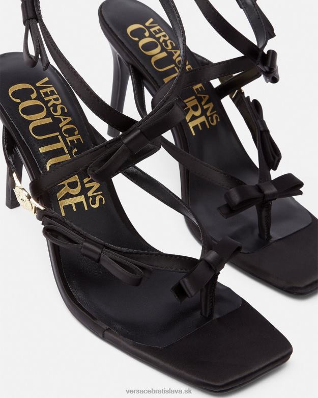 topánka X8X8P2283 Versace sandále emily bow čierna ženy