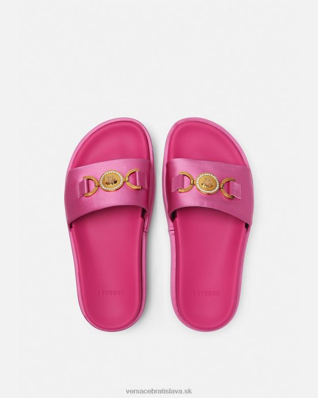topánka X8X8P454 Versace sandále na platforme medusa \'95 Ružová ženy