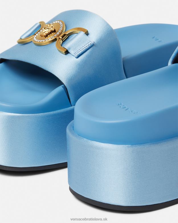 topánka X8X8P456 Versace sandále na platforme medusa \'95 svetlo modrá ženy