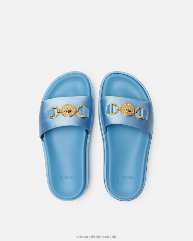 topánka X8X8P456 Versace sandále na platforme medusa \'95 svetlo modrá ženy