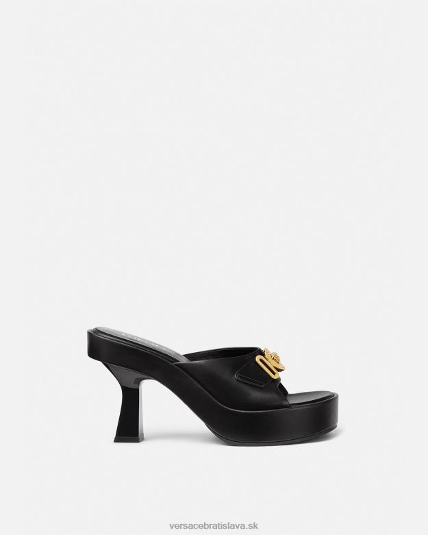 topánka X8X8P470 Versace medusa biggie mules čierna ženy
