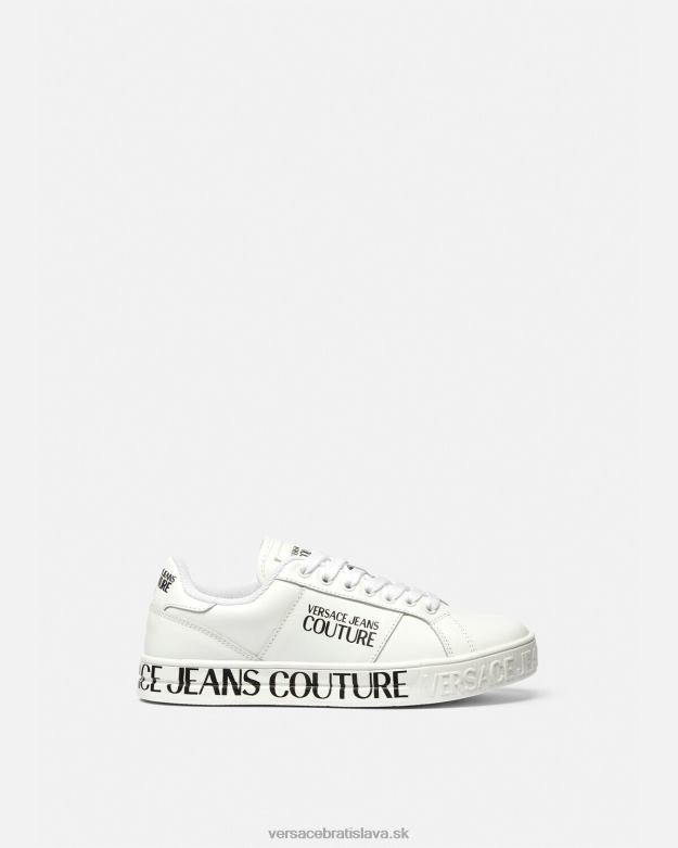 topánka X8X8P2277 Versace tenisky s logom court 88 biely ženy