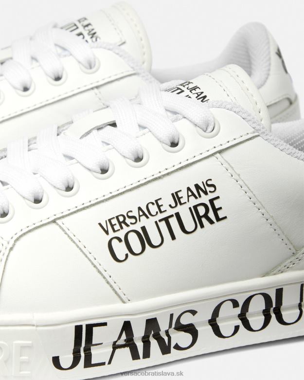 topánka X8X8P2277 Versace tenisky s logom court 88 biely ženy
