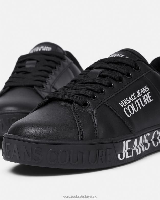 topánka X8X8P2278 Versace tenisky s logom court 88 čierna ženy